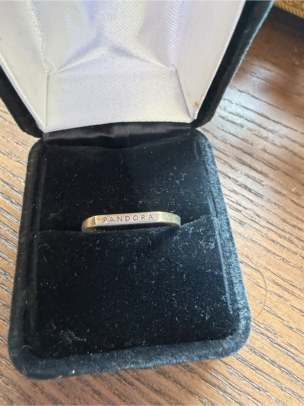 Pandora silver Engraved Band
